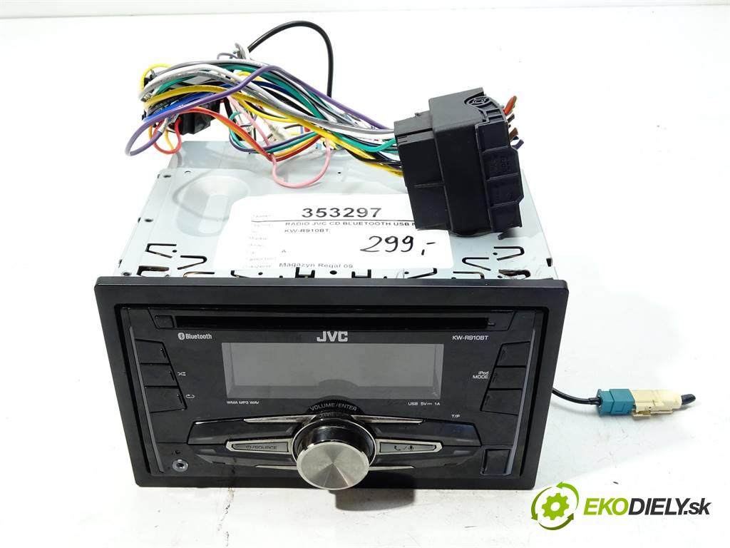 . .    A  RADIO JVC CD BLUETOOTH USB MP3 KW-R910BT