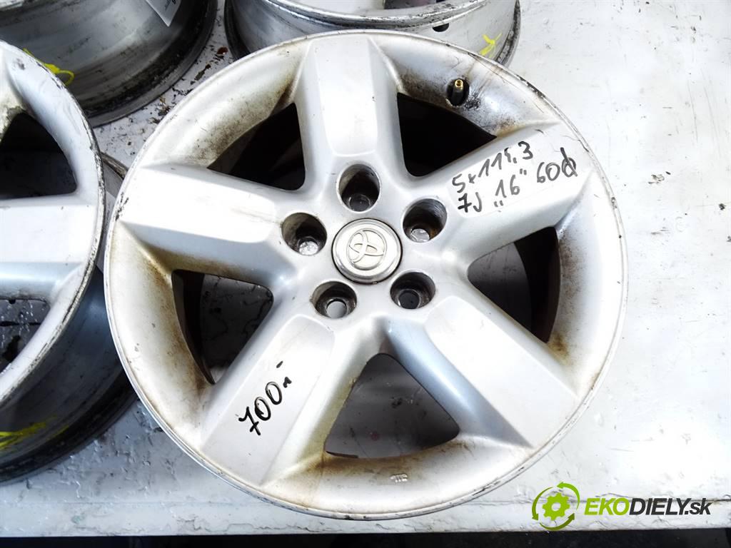 Toyota RAV4    16 7J 5X114,3   disky hliníkové 16  (Hliníkové)