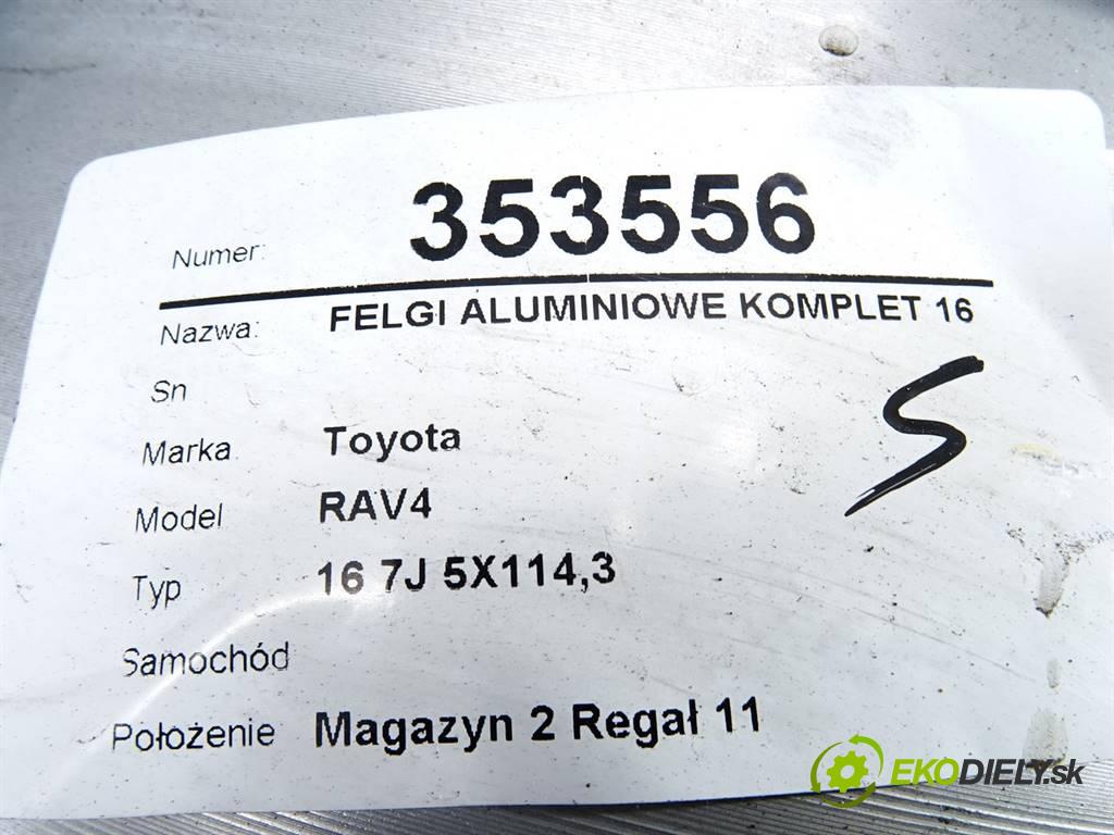 Toyota RAV4    16 7J 5X114,3   disky hliníkové 16  (Hliníkové)