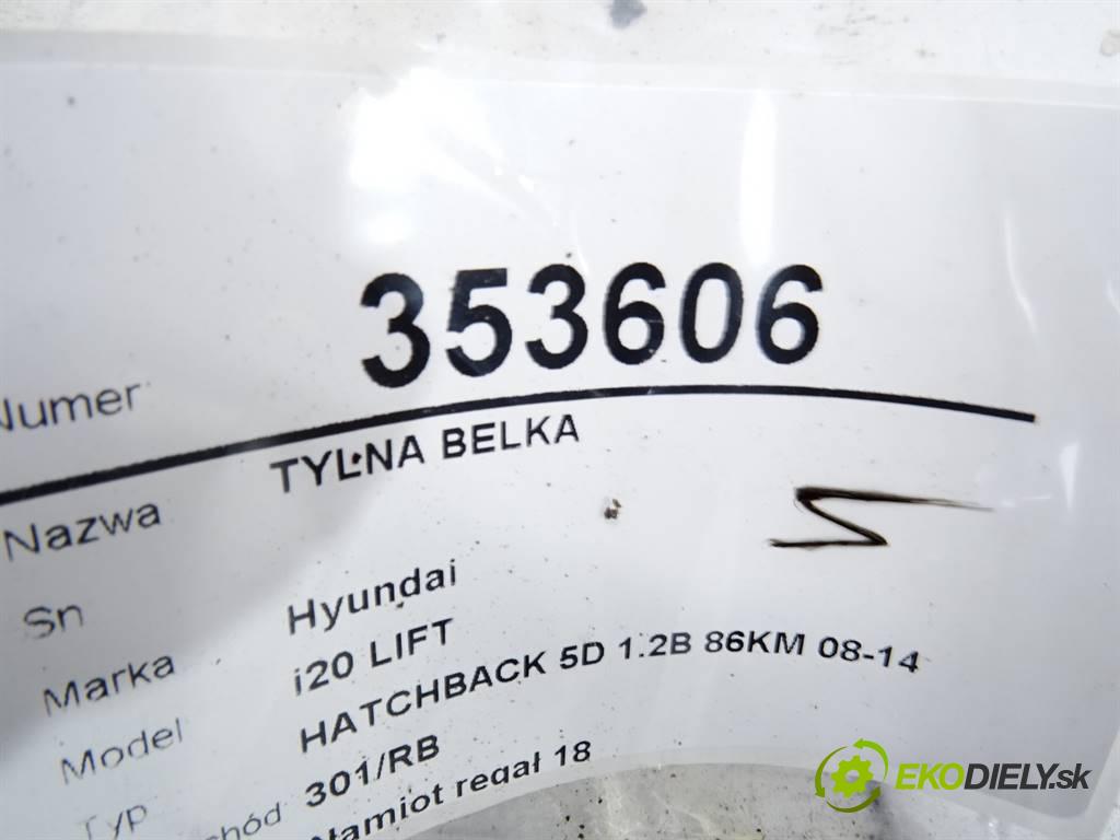 Hyundai i20 LIFT  2011 57,20KW HATCHBACK 5D 1.2B 86KM 08-14 1248 zadní část výztuha