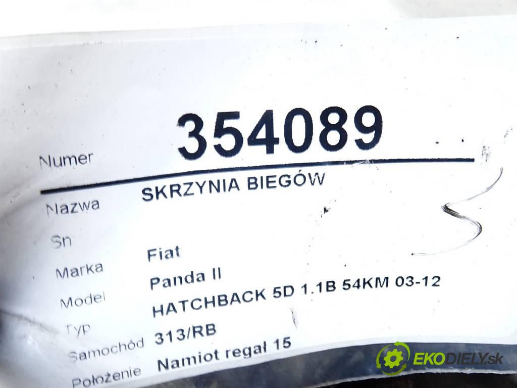 Fiat Panda II  2009 40 kW HATCHBACK 5D 1.1B 54KM 03-12 1100 Prevodovka  (Prevodovky)