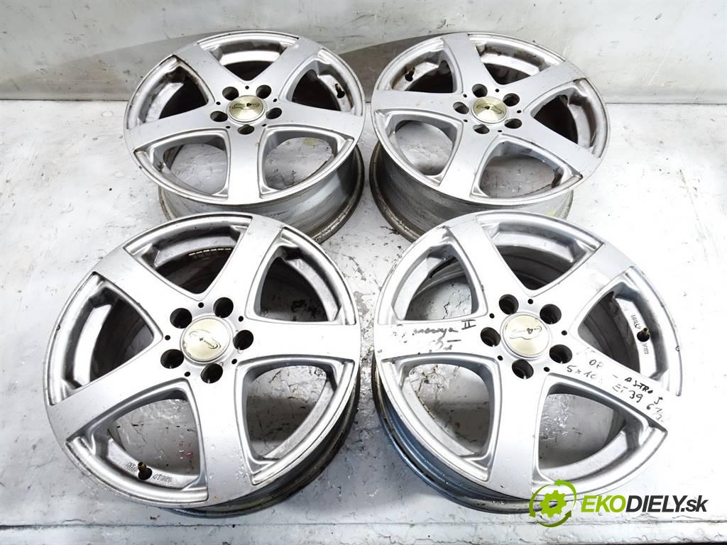 Opel Astra IV J    16 6,5J 5X105 ET39  disky hliníkové 16  (Hliníkové)