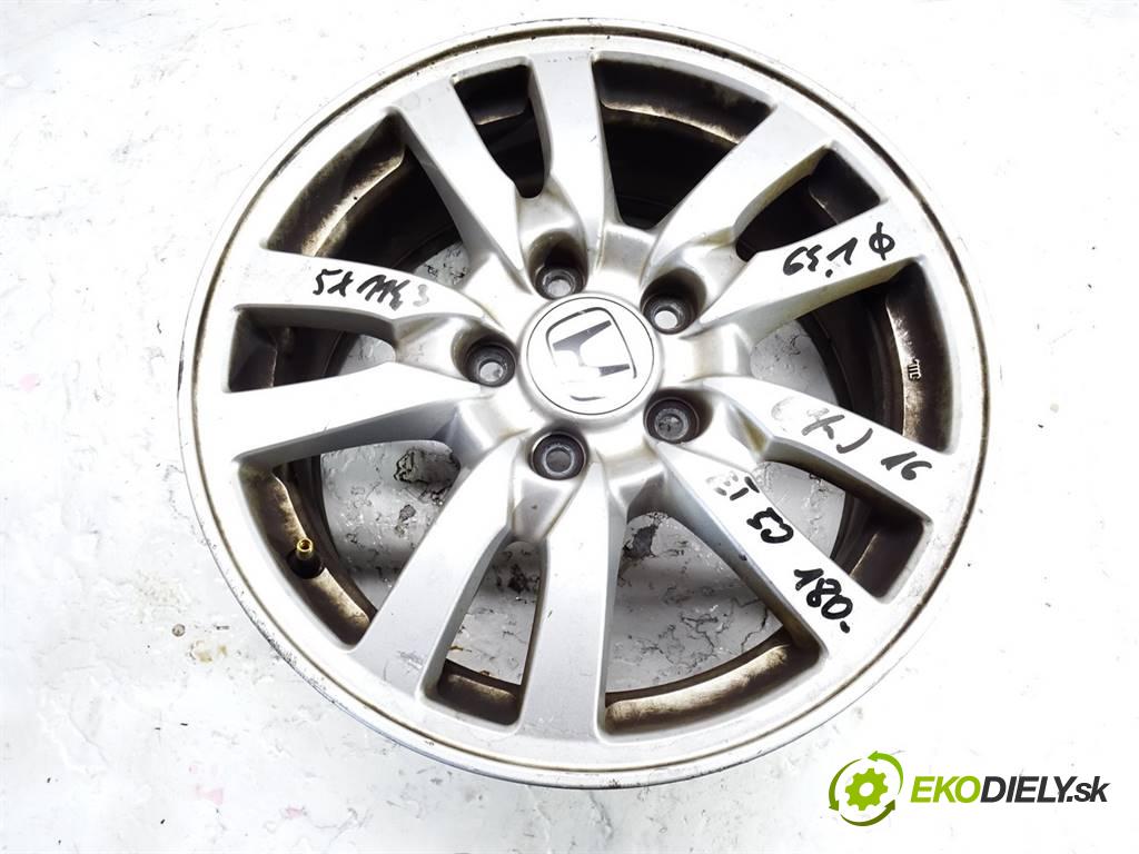 Honda     16 6,5J 5X114,3 ET50  disk 16  (Hliníkové)