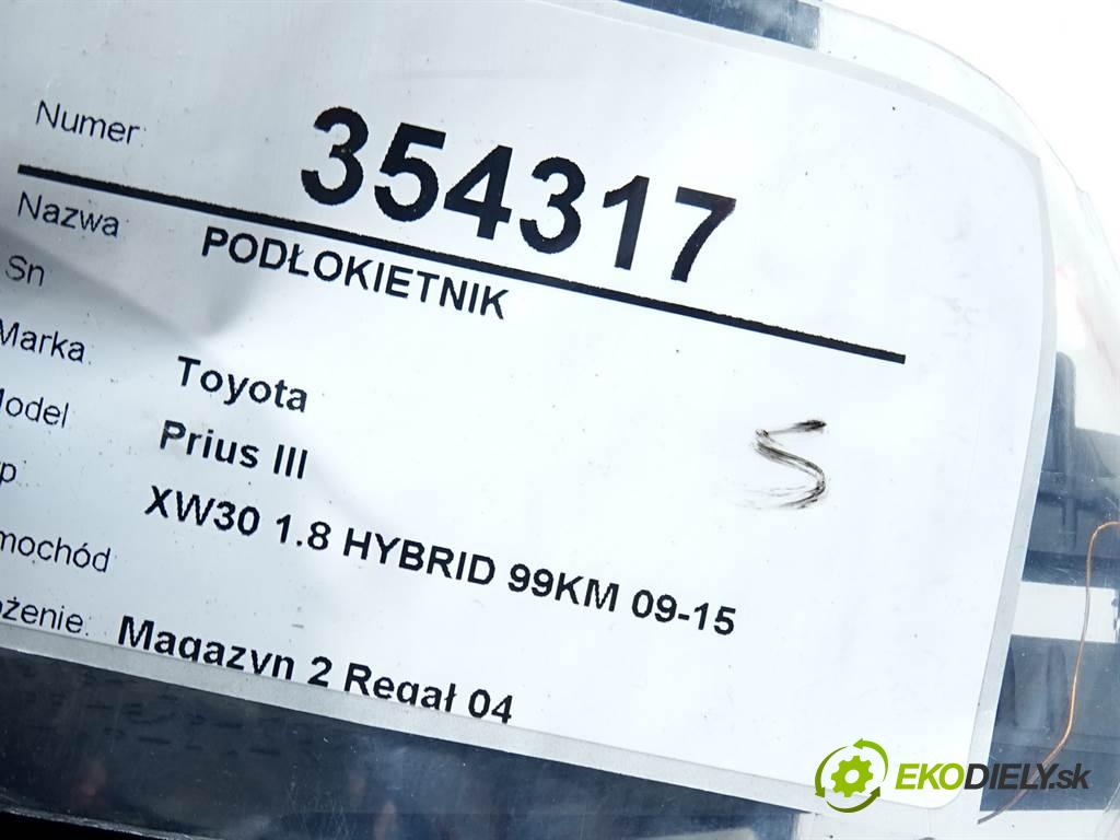 Toyota Prius III    XW30 1.8 HYBRID 99KM 09-15  Lakťová opierka  (Lakťové opierky)