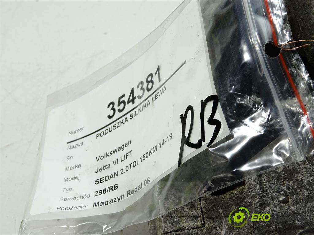 Volkswagen Jetta VI LIFT  2015 110 kW SEDAN 2.0TDI 150KM 14-18 2000 AirBag Motor ľavá strana  (Držiaky motora)
