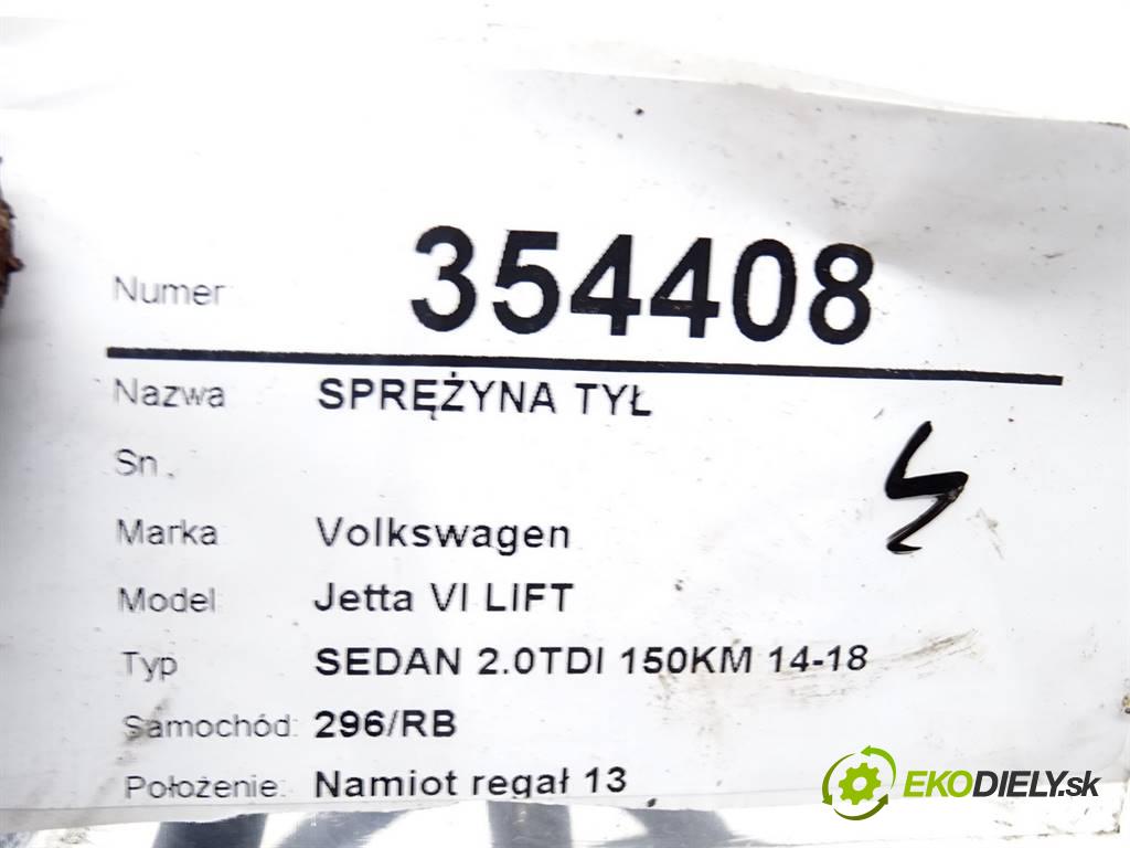 Volkswagen Jetta VI LIFT  2015 110 kW SEDAN 2.0TDI 150KM 14-18 2000 Pružina zad  (Ostatné)