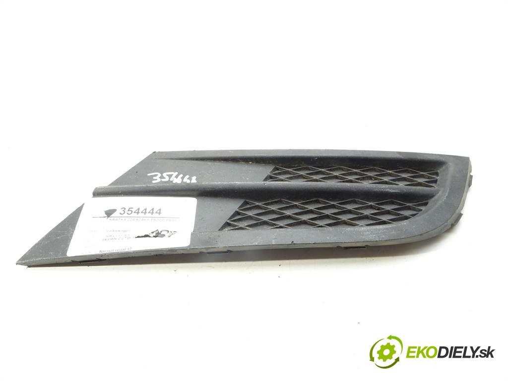 Volkswagen Jetta VI LIFT    SEDAN 2.0TDI 150KM 14-18  Mriežky nárazníka predný pravá 5C6853666G