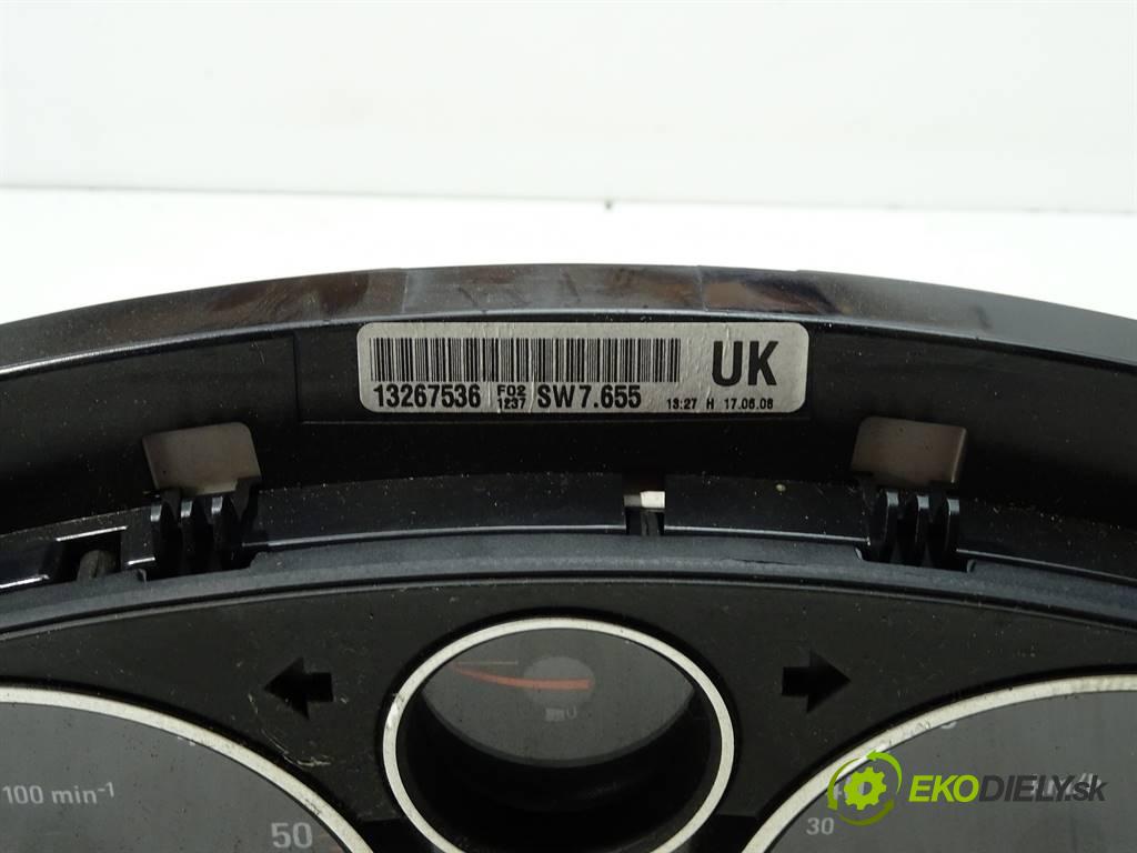 Opel Astra H  2008  KOMBI 1.7CDTI 125KM 04-14 1700 Prístrojovka 13267536 (Prístrojové dosky, displeje)