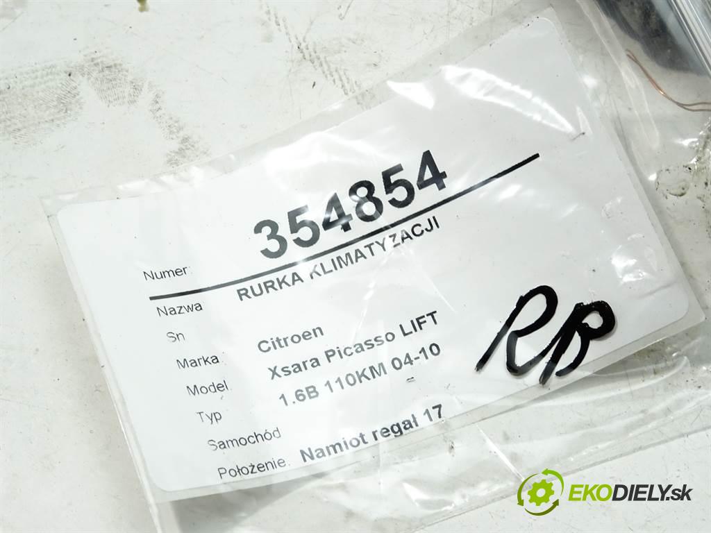 Citroen Xsara Picasso LIFT    1.6B 110KM 04-10  rúrka klimatizácie  (Rúrky klimatizácie)
