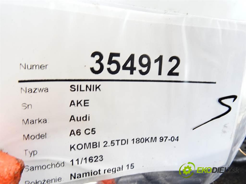 Audi A6 C5  2000 110 kW KOMBI 2.5TDI 180KM 97-04 2500 motor AKE (Motory (kompletní))