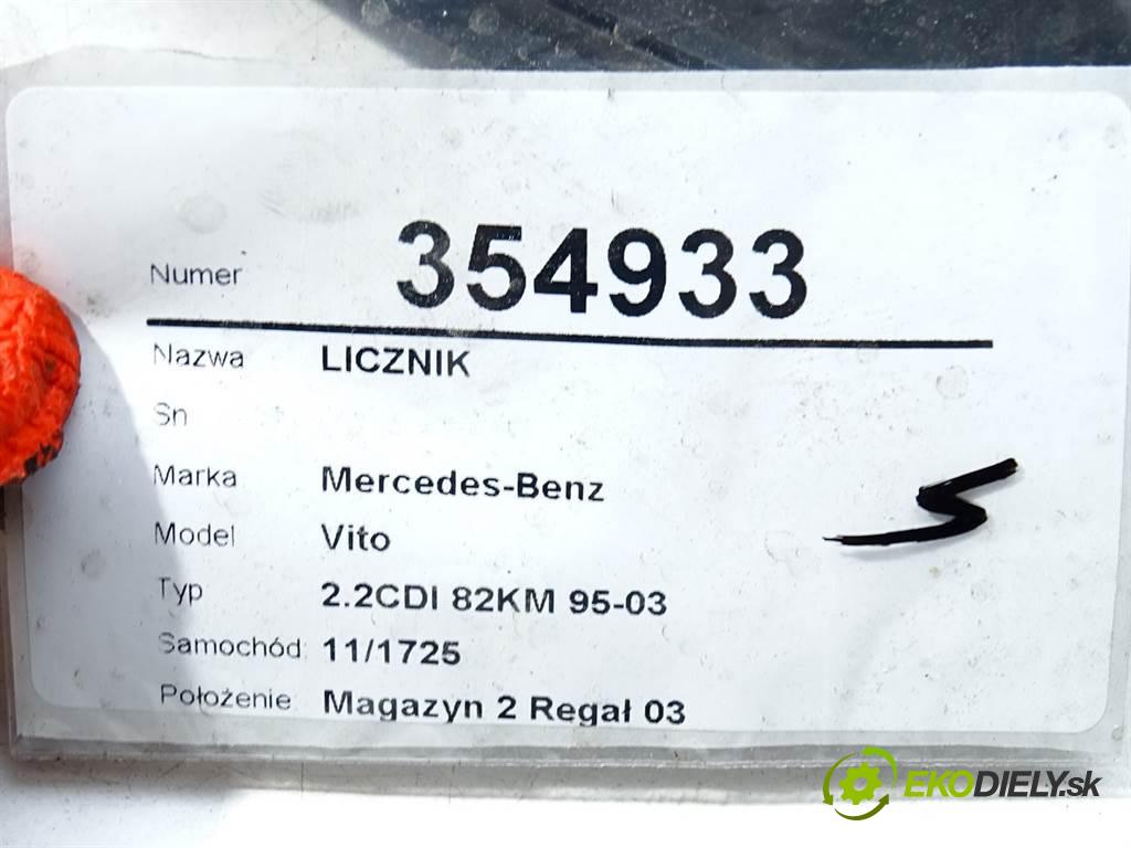 Mercedes-Benz Vito  2000 60KW 2.2CDI 82KM 95-03 2200 Prístrojovka A0004466021 (Prístrojové dosky, displeje)