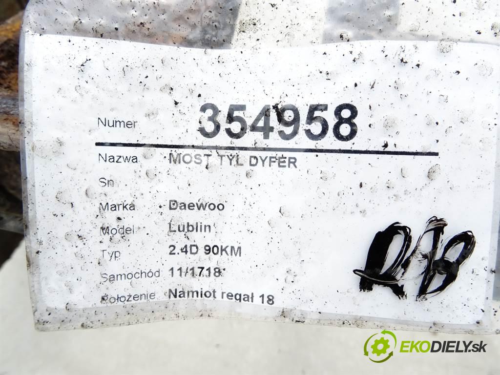Daewoo Lublin  2004 66KW 2.4D 90KM 2400 Most zad ,diferenciál  (Zadné)