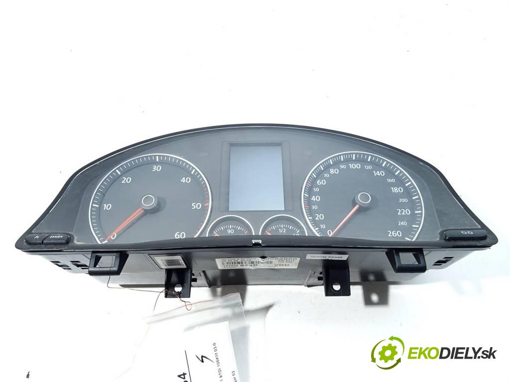 Volkswagen Golf V  2008 77 kW HATCHBACK 3D 1.9TDI 105KM 03-09 1900 Prístrojovka 1K0920874B (Prístrojové dosky, displeje)