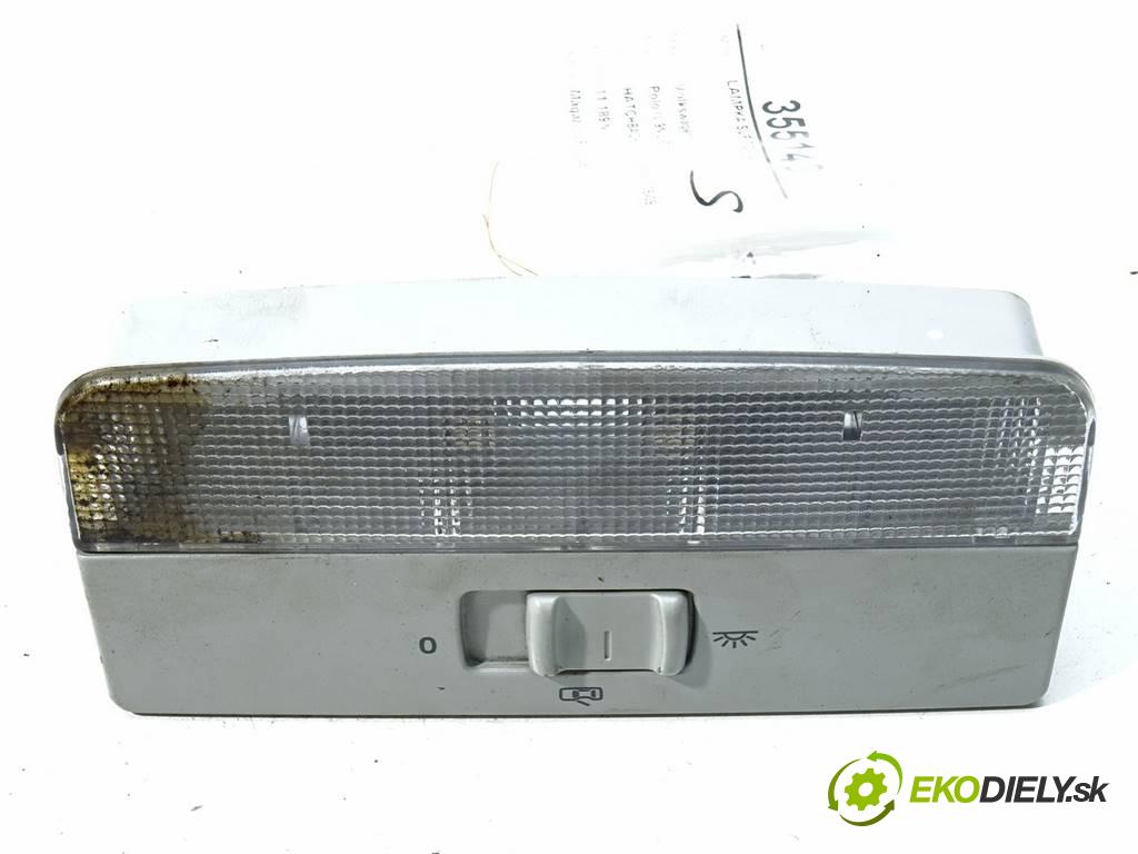 Volkswagen Polo IV 9N LIFT  2007 47 kW HATCHBACK 5D 1.2B 64KM 05-09 1200 svetlo stropné 6Q0947105F (Osvetlenie interiéru)