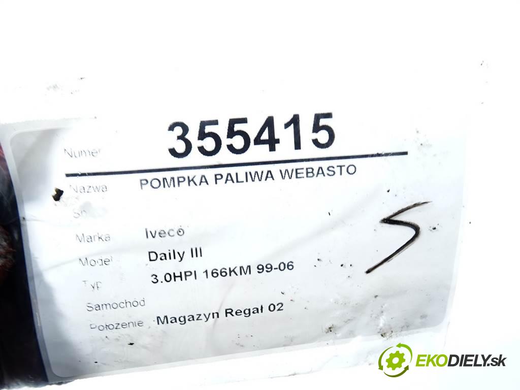 Iveco Daily III    3.0HPI 166KM 99-06  pumpa paliva Webasto 22451903 (Webasto)