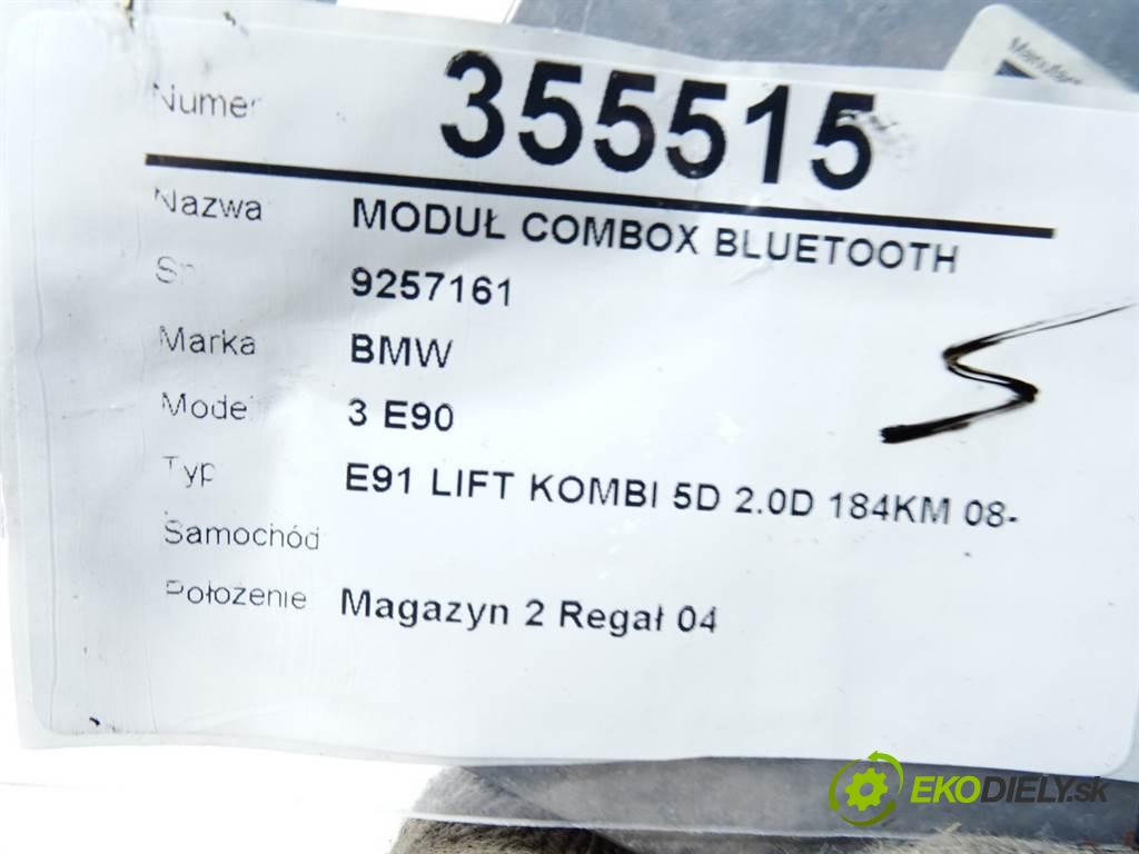 BMW 3 E90    E91 LIFT KOMBI 5D 2.0D 184KM 08-11  modul COMBOX BLUETOOTH 9257161