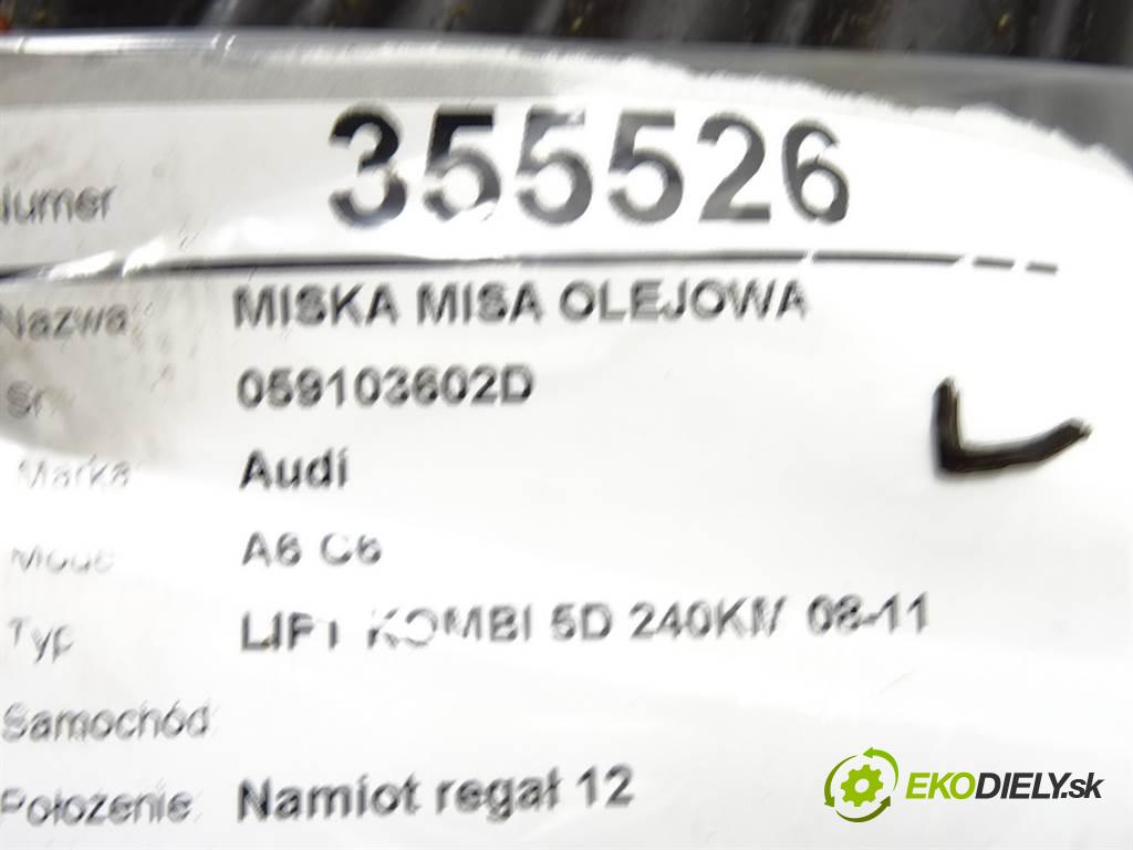 Audi A6 C6    LIFT KOMBI 5D 240KM 08-11  MISKA: vana olejová 059103602D