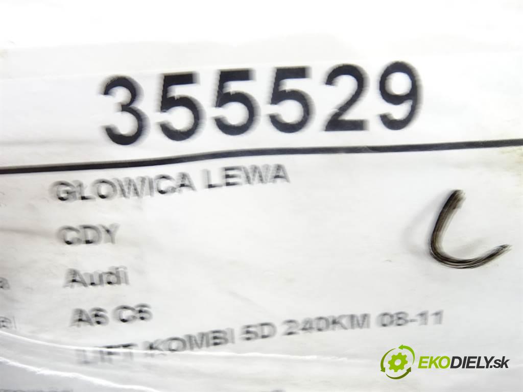 Audi A6 C6    LIFT KOMBI 5D 240KM 08-11  Hlava valcov ľavá strana CDY (Hlavy valcov)
