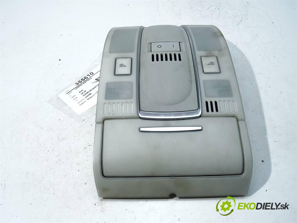 Audi A6 C6  2006 165KW KOMBI 5D QUATTRO 3.0TDI 225KM 04-08 3000 svetlo stropné  (Osvetlenie interiéru)