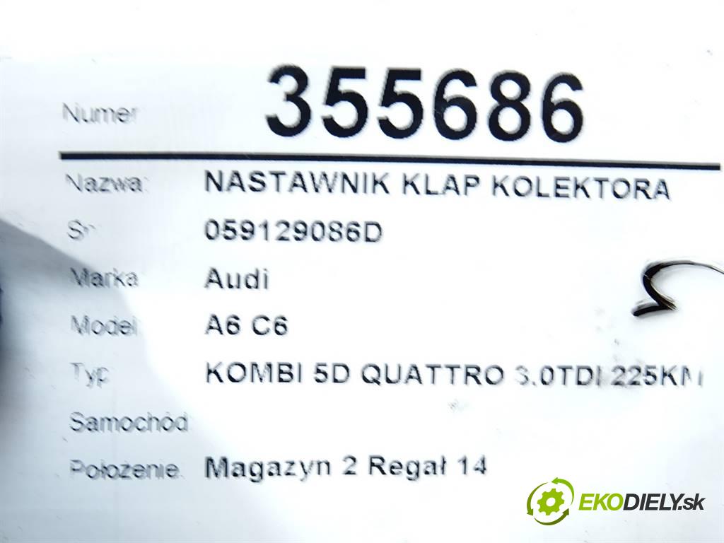 Audi A6 C6    KOMBI 5D QUATTRO 3.0TDI 225KM 04-08  Nastavovač zvod, potrubie 059129086D (Ostatné)