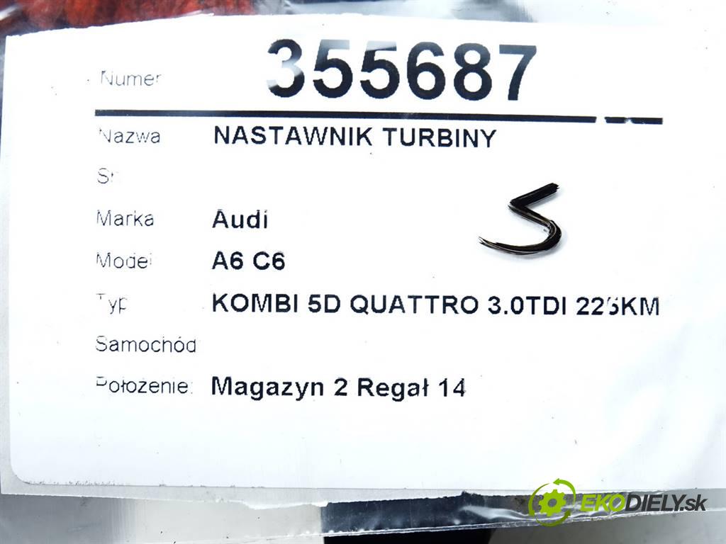 Audi A6 C6    KOMBI 5D QUATTRO 3.0TDI 225KM 04-08  Nastavovač turba 059145725E (Ostatné)