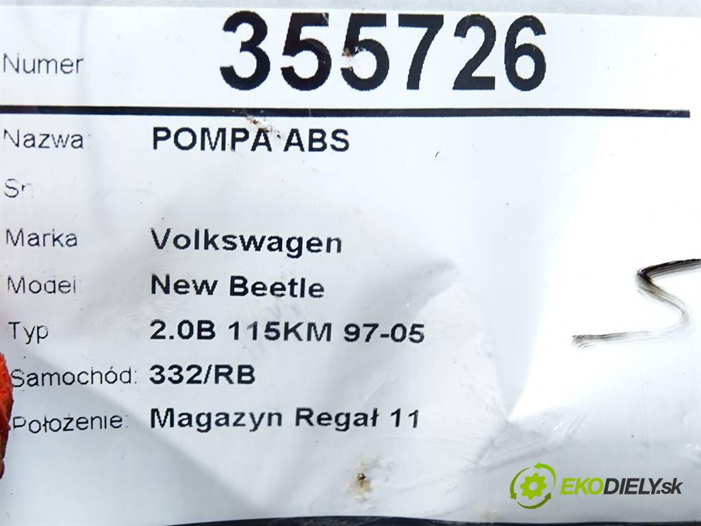 Volkswagen New Beetle  2000 85KW 2.0B 115KM 97-05 1984 Pumpa ABS 1C0907379 (Pumpy ABS)