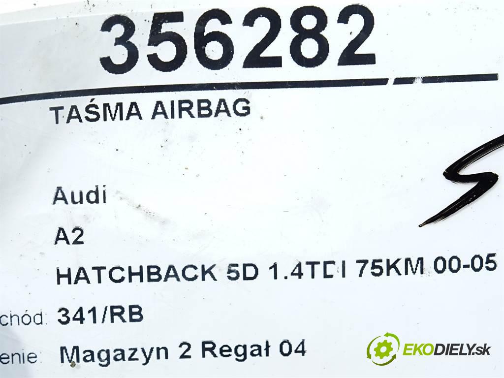 Audi A2  2001 55KW HATCHBACK 5D 1.4TDI 75KM 00-05 1422 Krúžok, slimák airbag 1J0959654AC (Airbagy)