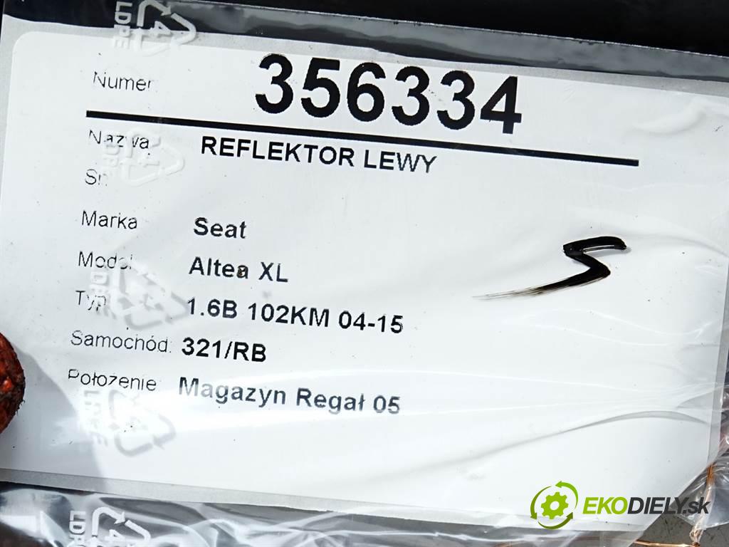 Seat Altea XL  2006  1.6B 102KM 04-15 1600 světlomet levý XENON 1P1941007B