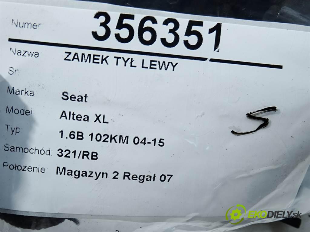 Seat Altea XL  2006  1.6B 102KM 04-15 1600 zámok zadní část levý 5P0839011