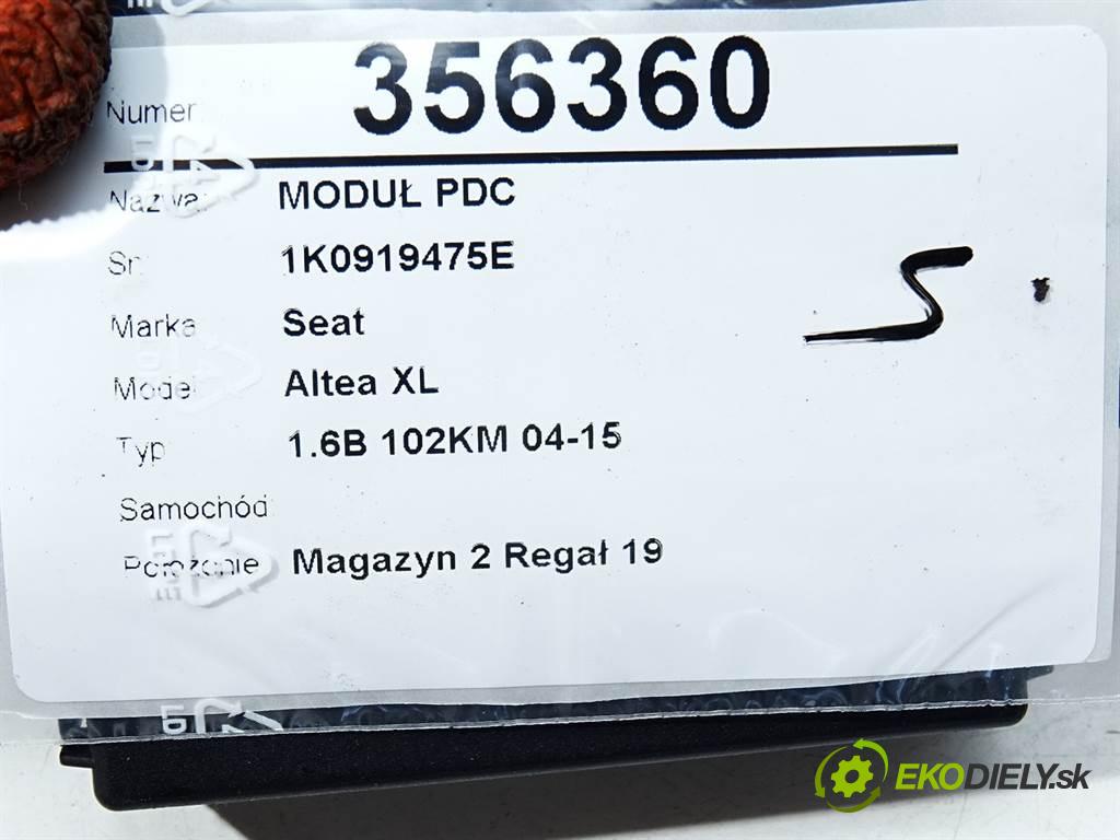 Seat Altea XL    1.6B 102KM 04-15  Modul PDC 1K0919475E (Ostatné)