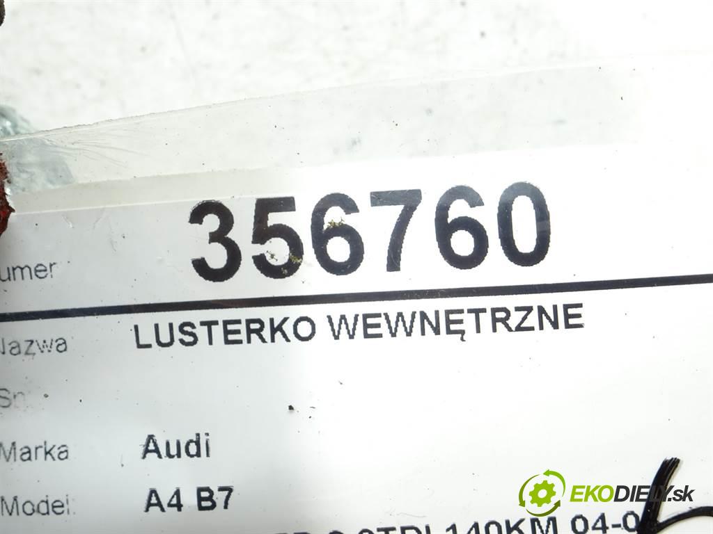Audi A4 B7  2008 103KW KOMBI 5D 2.0TDI 140KM 04-08 1968 zpětné zrcátko vnitřní  (Světla vnitřní)