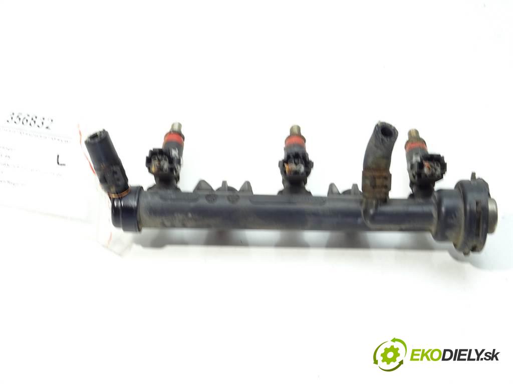 Volkswagen Polo IV 9N  2004  HATCHBACK 5D 1.2B 54KM 01-09 1200 Lišta vstrekovacia Vstrekovacie ventily 03D906031C (Vstrekovacie lišty)