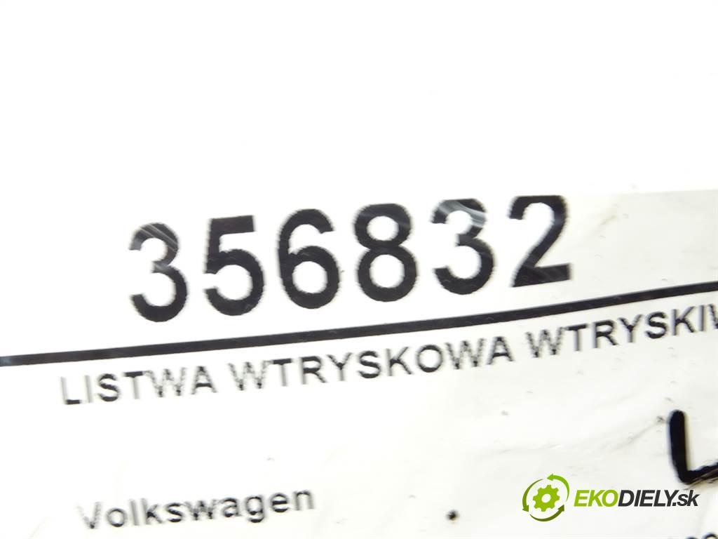 Volkswagen Polo IV 9N  2004  HATCHBACK 5D 1.2B 54KM 01-09 1200 Lišta vstrekovacia Vstrekovacie ventily 03D906031C (Vstrekovacie lišty)
