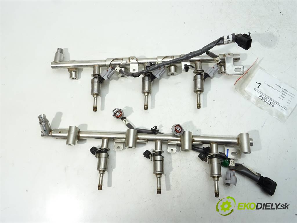 Infiniti Q50S  2018 223 kW SEDAN 4D 3.0T V6 303KM 14- 3000 Lišta vstrekovacia Vstrekovacie ventily LH171129 RH171127 (Vstrekovacie lišty)