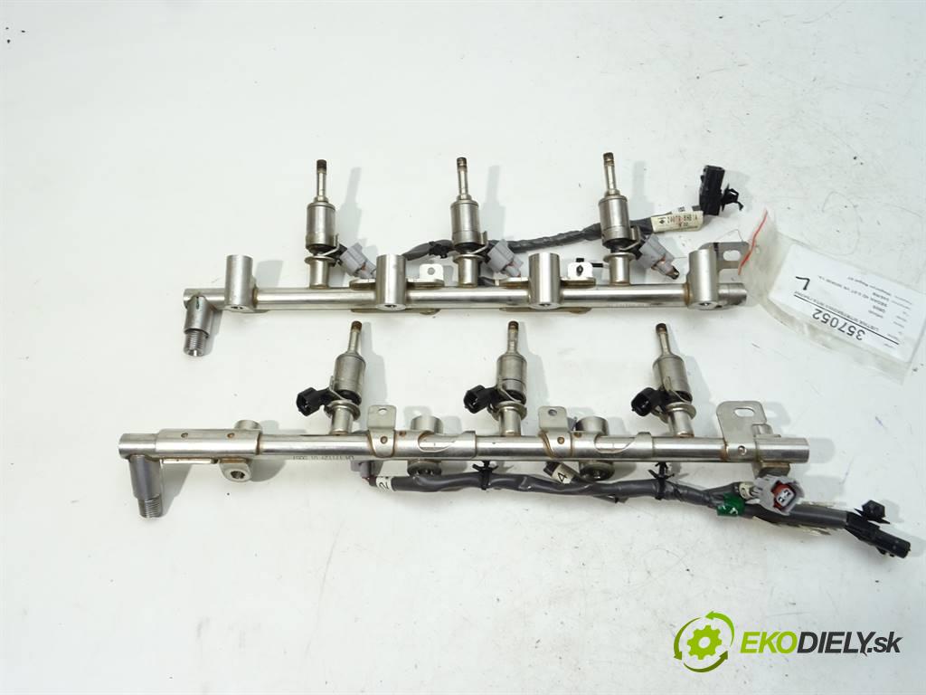 Infiniti Q50S  2018 223 kW SEDAN 4D 3.0T V6 303KM 14- 3000 Lišta vstrekovacia Vstrekovacie ventily LH171129 RH171127 (Vstrekovacie lišty)