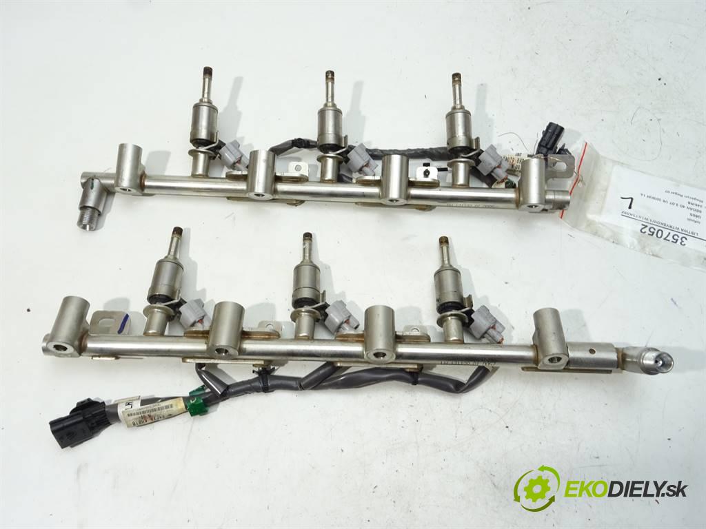 Infiniti Q50S  2018 223 kW SEDAN 4D 3.0T V6 303KM 14- 3000 Lišta vstrekovacia Vstrekovacie ventily LH171129 RH171127 (Vstrekovacie lišty)