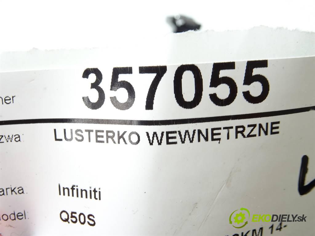 Infiniti Q50S  2018 223 kW SEDAN 4D 3.0T V6 303KM 14- 3000 zpětné zrcátko vnitřní  (Světla vnitřní)