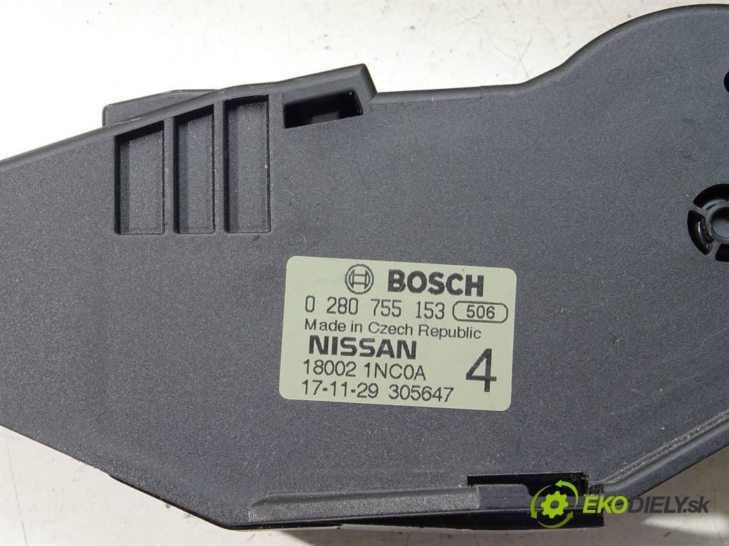 Infiniti Q50S  2018 223 kW SEDAN 4D 3.0T V6 303KM 14- 3000 Potenciometer plynového pedálu 0280755153 (Pedále)