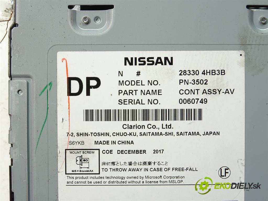 Infiniti Q50S  2018 223 kW SEDAN 4D 3.0T V6 303KM 14- 3000 RADIO 283304HB3B (Audio zariadenia)