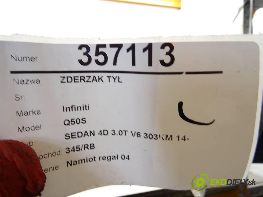 Infiniti Q50S  2018 223 kW SEDAN 4D 3.0T V6 303KM 14- 3000 nárazník zadní část