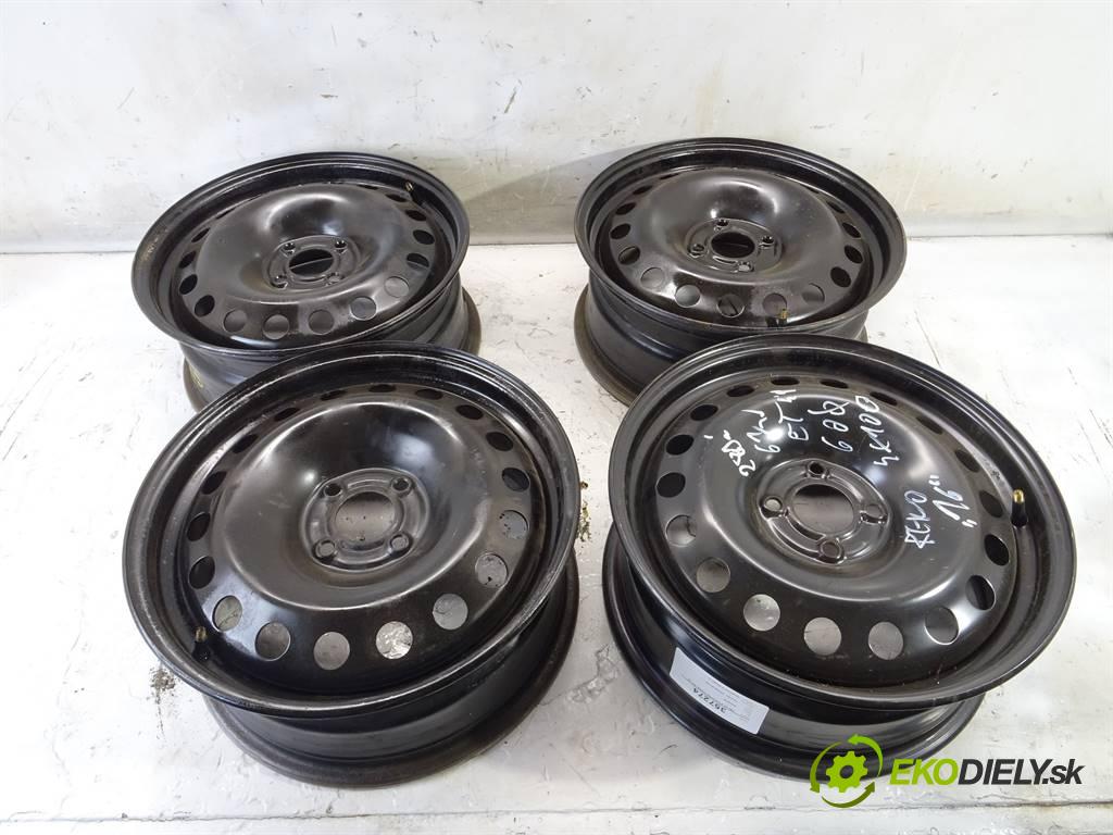 Renault     16 6,5J  4X100 ET49  disky plechové 16  (Plechové)