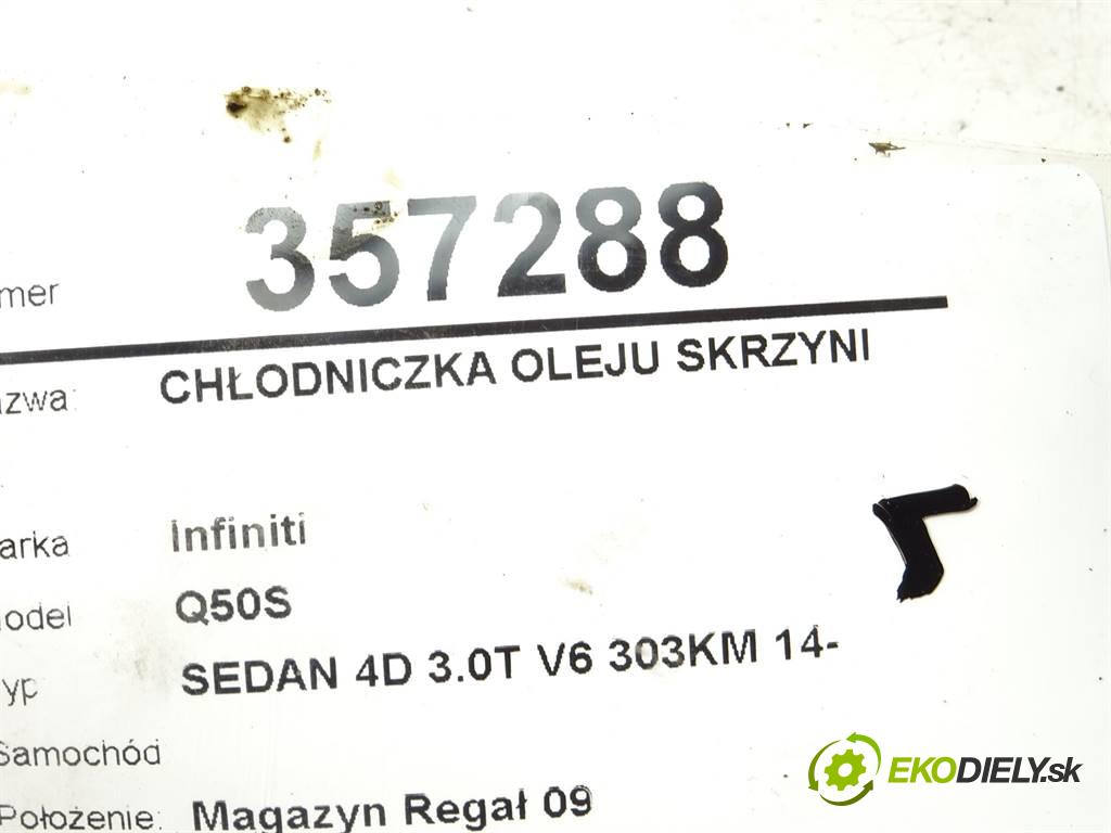 Infiniti Q50S    SEDAN 4D 3.0T V6 303KM 14-  Chladič oleja prevodovky  (Chladiče oleja)