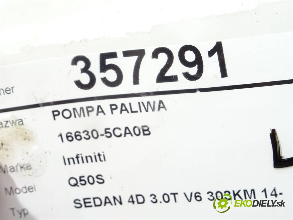 Infiniti Q50S    SEDAN 4D 3.0T V6 303KM 14-  pumpa paliva 166305CA0B 296100-0171