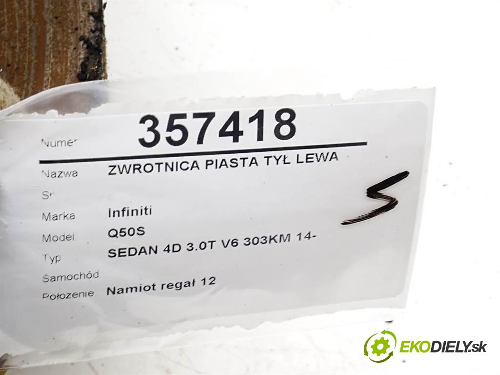 Infiniti Q50S    SEDAN 4D 3.0T V6 303KM 14-  náboj náboj zad ľavá strana