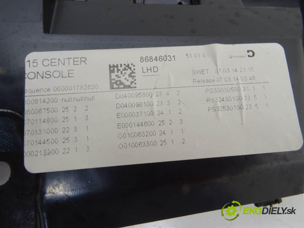 BMW X5  2014 225 kW F15 XDRIVE 3.0B 306KM 13-18 3000 Tunel stredový 86846031 (Stredový tunel / panel)