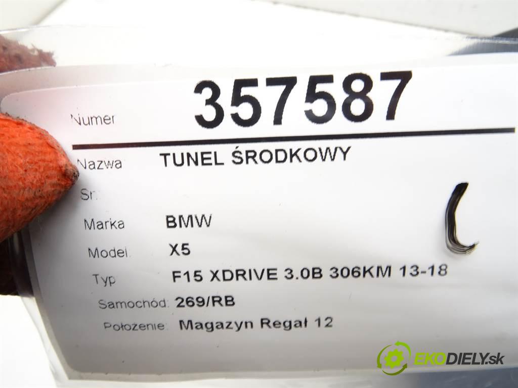 BMW X5  2014 225 kW F15 XDRIVE 3.0B 306KM 13-18 3000 Tunel stredový 86846031 (Stredový tunel / panel)