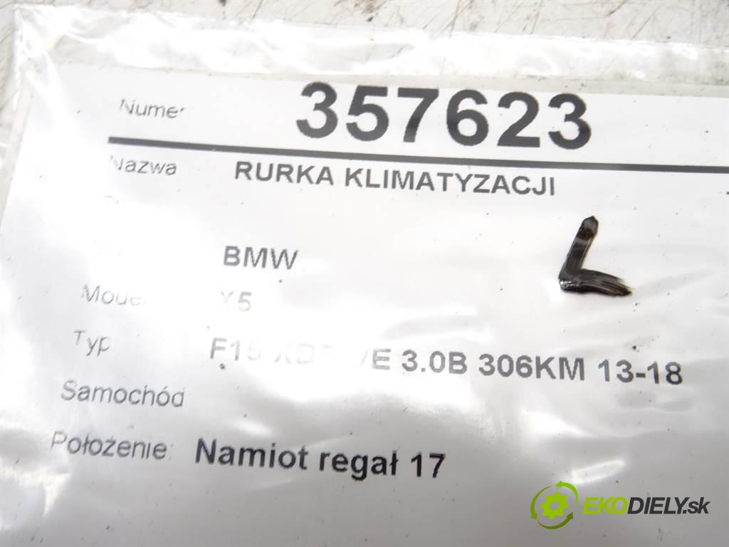 BMW X5    F15 XDRIVE 3.0B 306KM 13-18  rúrka klimatizácie 9271896 (Rúrky klimatizácie)