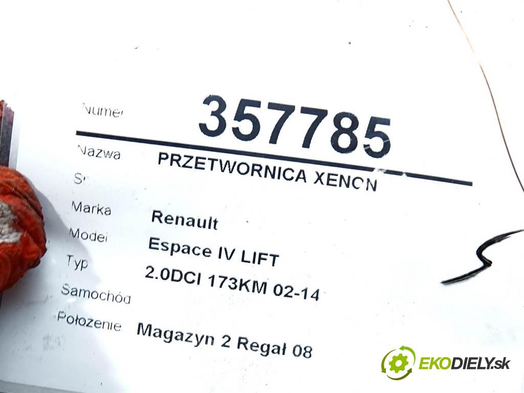 Renault Espace IV LIFT    2.0DCI 173KM 02-14  Menič XENON 89034934 (Riadiace jednotky xenónu)
