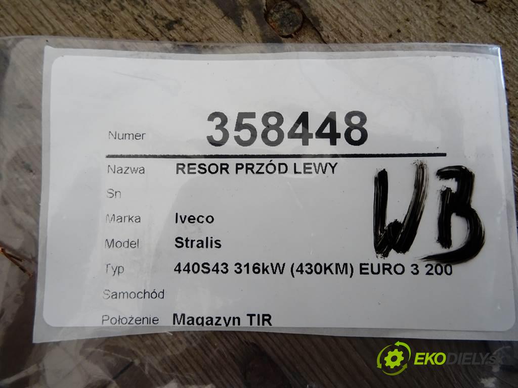 Iveco Stralis    440S43 316kW (430KM) EURO 3 2002-2006  Listové pero predný ľavy
