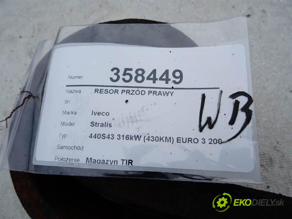 Iveco Stralis    440S43 316kW (430KM) EURO 3 2002-2006  Listové pero predný pravy